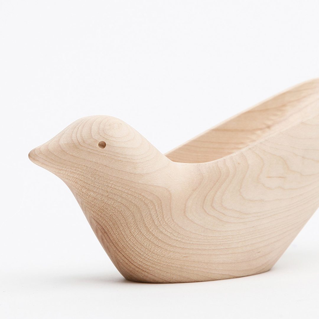 Decorative Wood Bird – Image 3